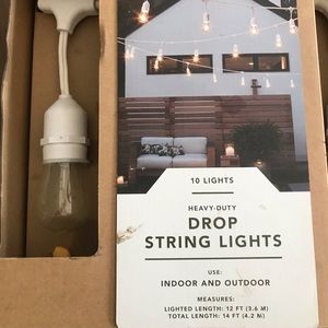 NWT Smith & Hawken TWO sets (20) of string lights